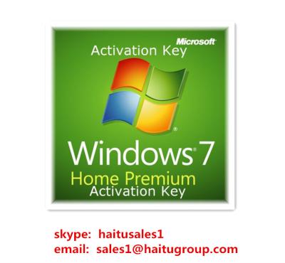 China Micrsoft  7 Product Key Codes ,  7 Home Premium Key for sale