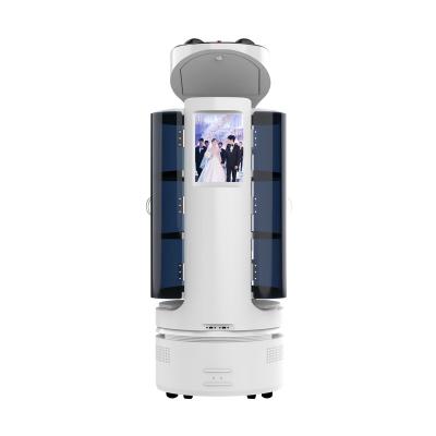 China Wifi Restaurant Food Delivery Machine Server Robot Manufacturer Support OEM/ODM Wholesale Customization for sale