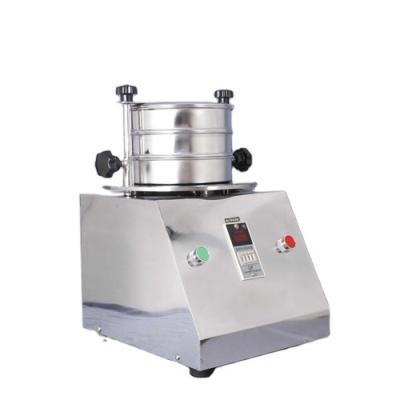 China High Effciency Low Cost 304 Stainless Steel Small Test Shaker Powder Particle Detection Standard Inspection Vibrating Screening Machine for sale