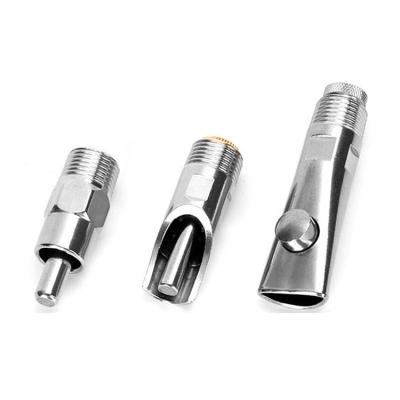 China Cultivate New Type Hog Pig Nipple Design Stainless Steel Platypus Drinkers for sale