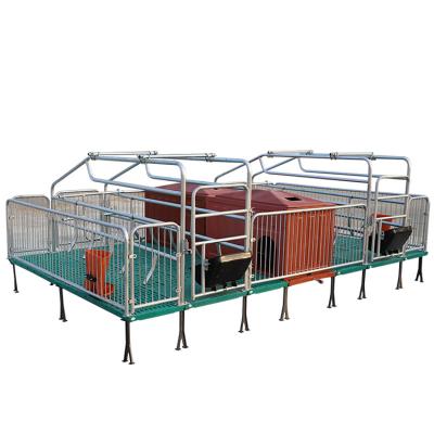 China Durable custom usgestation crate pig farrowing crate for pig farm for sale