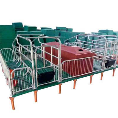 China Durable Customized Galvanized Gestation Farrowing Crate For Sow for sale