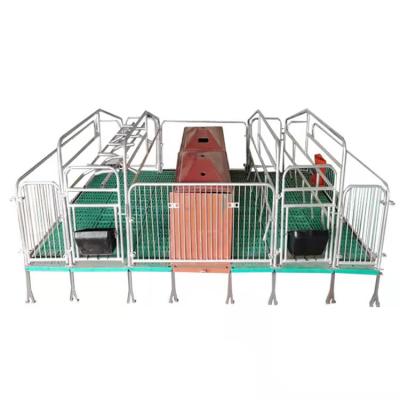 China Durable Customize Logo Pig Sow Farrowing Crates For Pig Farming for sale