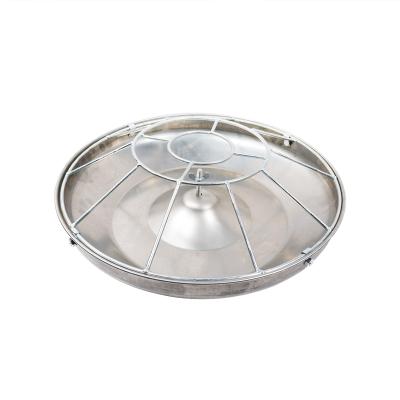 China Used For Animal Feeding Customization Pigs Round Stainless Steel Travel Water Feeder Bowl for sale