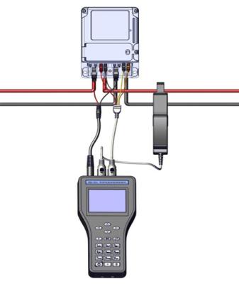 China Single Phase Energy Meter Calibration Palm Style Energy Meter Calibrator for sale