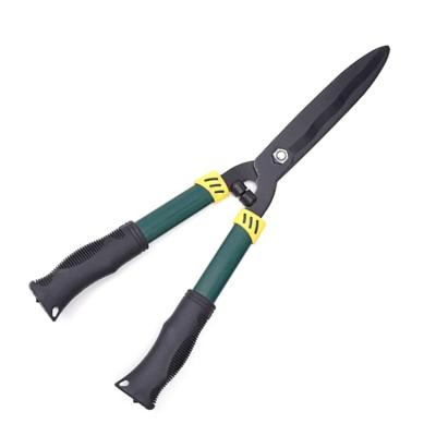 China Anti Slip Handle Non Slip Handle Large Tea Scissors Garden Raised Shears Household Hedge Scissors Lawn Shears for sale