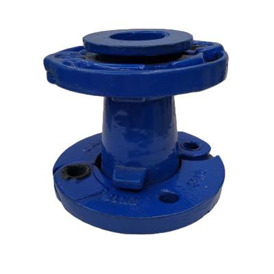 China China Supplier Ductile Iron Loosen Flange Fitting Ductile Iron Fittings For Double Flanged Taper FZ009 for sale