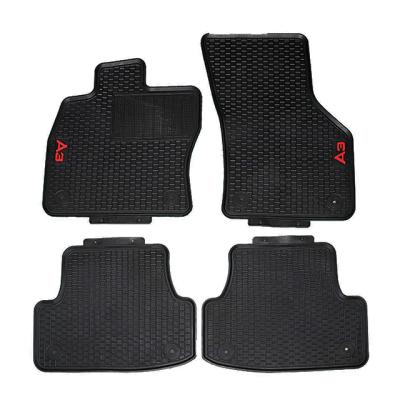 China Factory Price Anti Skid Design Car Liner PVC/Latex/Rubber Car Mat Anti Slip Fit For Audi A3 V8 for sale