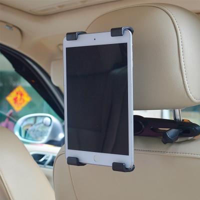 China Flexible Plastic Phone Holder Mount Headrest Car Mobile Cell Phone Holder for Phones and Tablets for sale