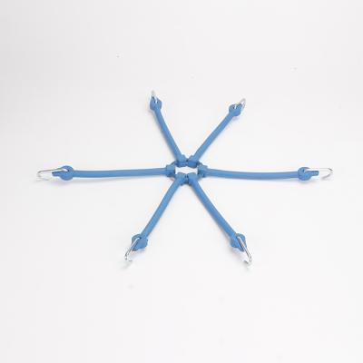 China Protect Yuhuan Sanyuan Blue Multi Arm Tighteners For Light Truck Tire Chain With 6 Wire Hook for sale