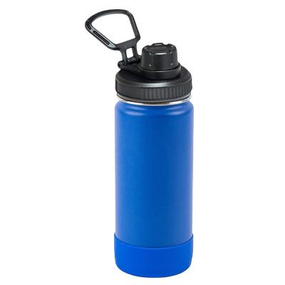 China 12oz Children's Empty Water Bottle Vacuum Black Bike Stainless Steel Cool Water Bottle Stocked Great For Kids Bike Using for sale