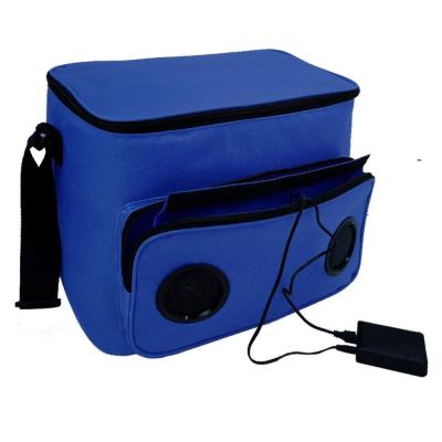 China Waterproof Insulated Speaker Cooler Bag Picnic Cooler Bag For Outdoor Traveling for sale