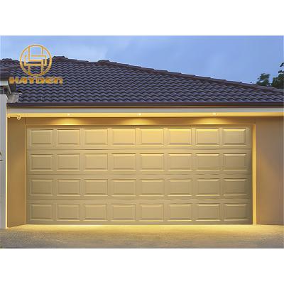 China Heat Insulation Small Squares Classic Sectional Garage Door Remote Control for sale