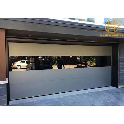 China Frameless Aluminum Composite Panel Garage Door Windproof for sale