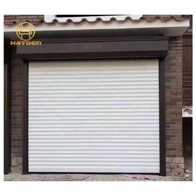 China Heat Insulation PU Insulated Sandwich Panel Roller Shutter Door for sale