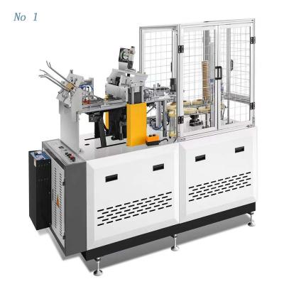 Cina Middle speed double Sleeve Forming Machine wall paper cup machine double wall paper cups making machine in vendita