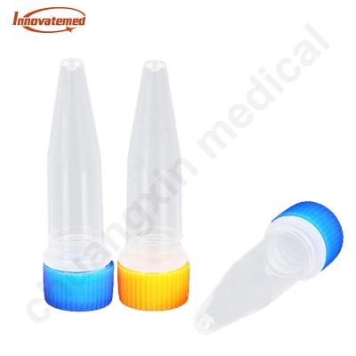 China Conical Bottom PP Screw Cap 1.5ml PP Cryovials 07011 for sale