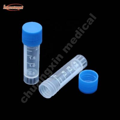 China PP cryovial tube 1.8ml 2ml for sale