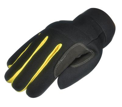 China Best Quality OEM Mechanic Leatherette Mechanic Hand Tools Mechanical Gloves Synthetic Leather Work for sale