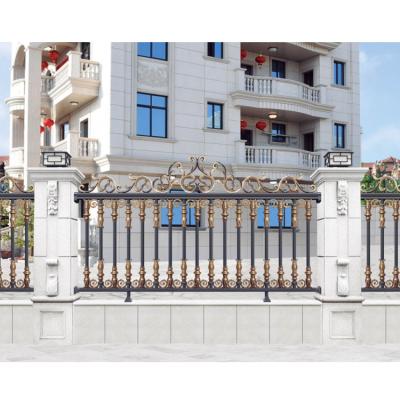 China Best Selling Modern Japanese Railings Easily Assembled Wrought Iron for sale