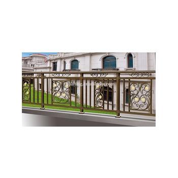 China Easily Assembled Household Style For Modern Deck Iron Fence Designs for sale