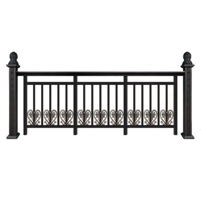 China Safety Grill Antirust Design For Balcony Pipe Square Balcony Fence Designs for sale