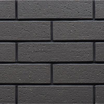 China Gray Facade Villa Exterior Stone Dark Villa Wall Cladding Ceramic Terracotta Wall Cladding for sale