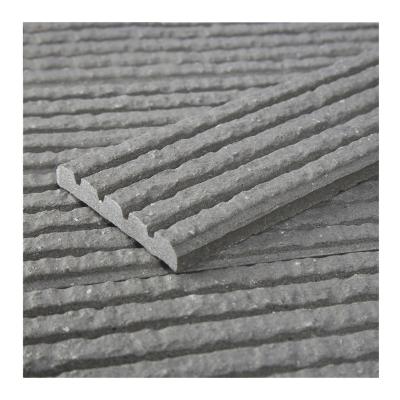 China Gray Facade Villa Exterior Stone Wall Cladding Ceramic Terracotta Wall Cladding for sale