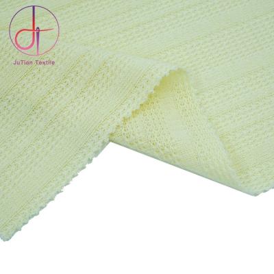 China Anti-Static Soft Cotton Stretch 95%R 5%SP Custom Spandex Top Knit Rib Fabric For Clothes for sale