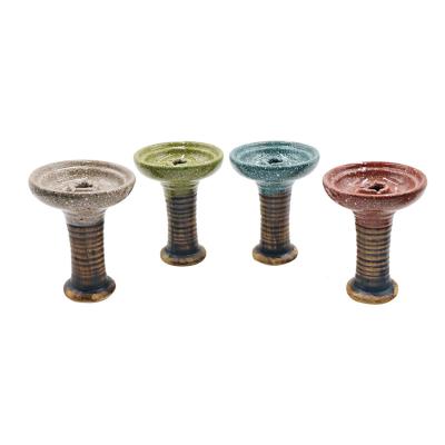 China Wholesale Modern Ceramic Hookah Tobacco Bowl Shisha Hookah Accessories for sale