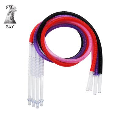 China Factory Outlet Plastic Hookah Hose Shisha Hose Old Plastic Hookah For Smoking for sale