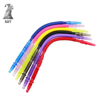 China Smooking Shisha Smoking Pipes Hookah Expandable Plastic Shisha Hose For Hookah Accessories for sale