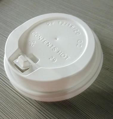 China Non Spill Disposable Clear Plastic Coffee Cup Lids, Custom Plastic Lids, Cover For Disposable Cups for sale