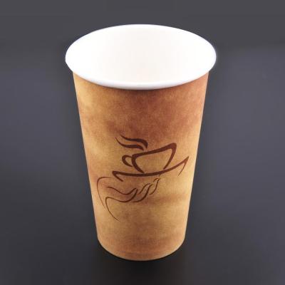 China Disposable Disposable Coffee To Go Paper Cup , Custom Printed Paper Coffee Cups for sale