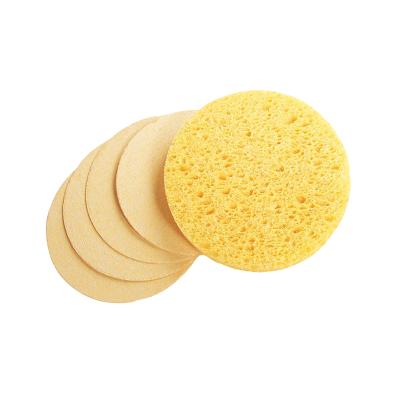 China Hot Selling Traditional Cleansing Cellulose Cleansing Eco-friendly Sponge For Face for sale