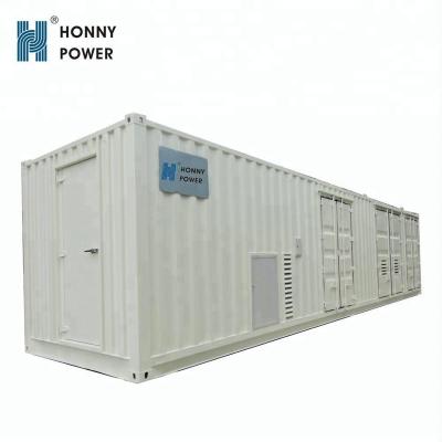 China Industry Project 320-2400kW Famous Brand Container Genset With Diesel Generator for sale