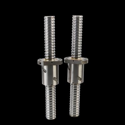 China Rotating Machinery 1605-100 Nut Ball Screws Miniature Ball Screws 8mm Ball Screw With Nut Housing Coupling for sale