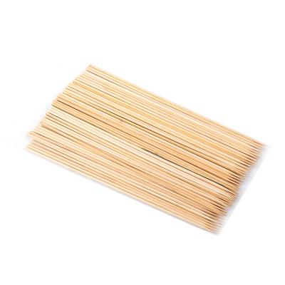 China Factory Wholesale Custom Cheap Bamboo Sticks Disposable For BBQ for sale