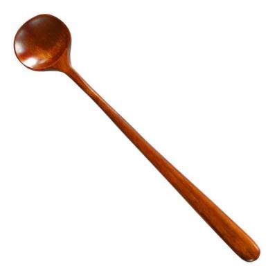 China Disposable Custom Logo Print Premium Quality Different Types Tasting Wooden Table Spoons Set for sale