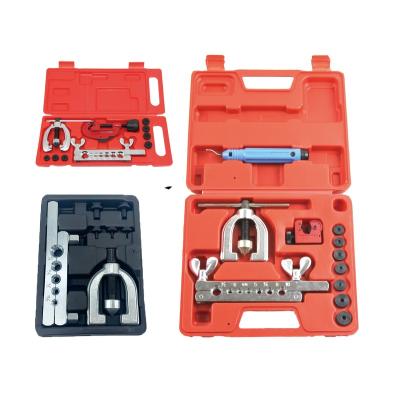 China Auto manual HVAC a/c maintenance refrigeration etc. hand tools. Refrigeration Copper To Pipe Double Flared Crimping Tool Kit Set for sale