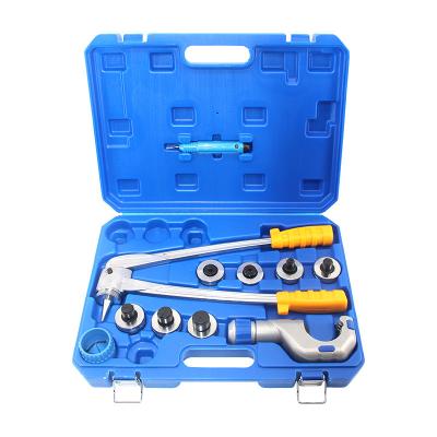 China DIY Tools Kit Tube Expanding Flaring Tool Kit Copper Tube Expander Set Refrigeration HVAC CT-100A 3/8~1-1/8