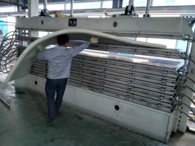 Cina 500 mm a 1600 mm Eva Sheet Making Machine gomma schiuma press idraulica macchina in vendita