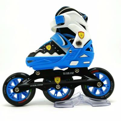 China New Design 3 Mesh 2022 Inline Wheel Skate Adjustable Roller Shoes for sale