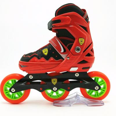 China 2022 Mesh Roller Blade Skates Integrated Four Wheel Skating Shoes For Adult Roller Skates for sale