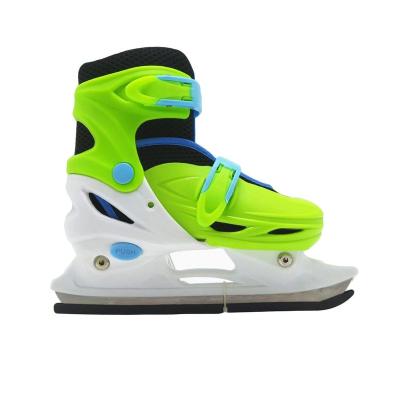 China Pp+steel Happy Star Adjustable Ice Skates , Wholesale Colorful Ice Skate Shoes for sale