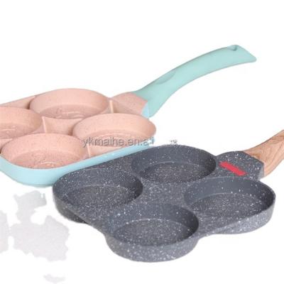 China Sustainable hot selling 4 in-1die cast pancake fry pan grill pan cookware for sale