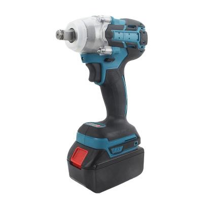 China Building& industry& Cordless Machine Tool Rechargeable Battery MeiKeLa Impact Wrench Construction Brushless Impact Wrench for sale