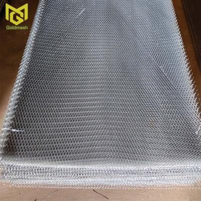 China Diamond Mesh Lath Rib Rib Metal Walkway Galvanized Lath for sale