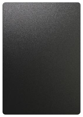 China Panel de pared decorativo de acero inoxidable de color negro en venta