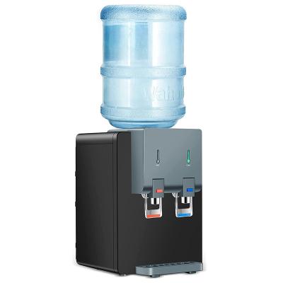 China Portable Instant Heat Customized Counter Top Water Cooler Instant Hot Cold Top Loading Dispenser with Refrigeration for sale